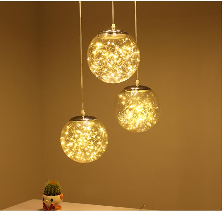 Levi - LED-Lichterketten-Pendellampe
